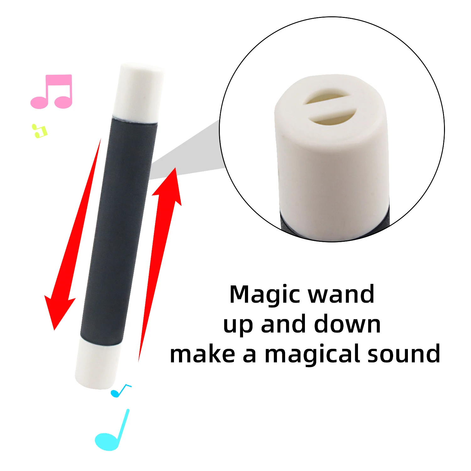 スクリーミングスティック、ユーモラスな雰囲気、マジックスティック、悲惨な鳶鳴き、鶏の鳶鳴き、いたずらおもちゃ、小道具、いたずら、パロディ