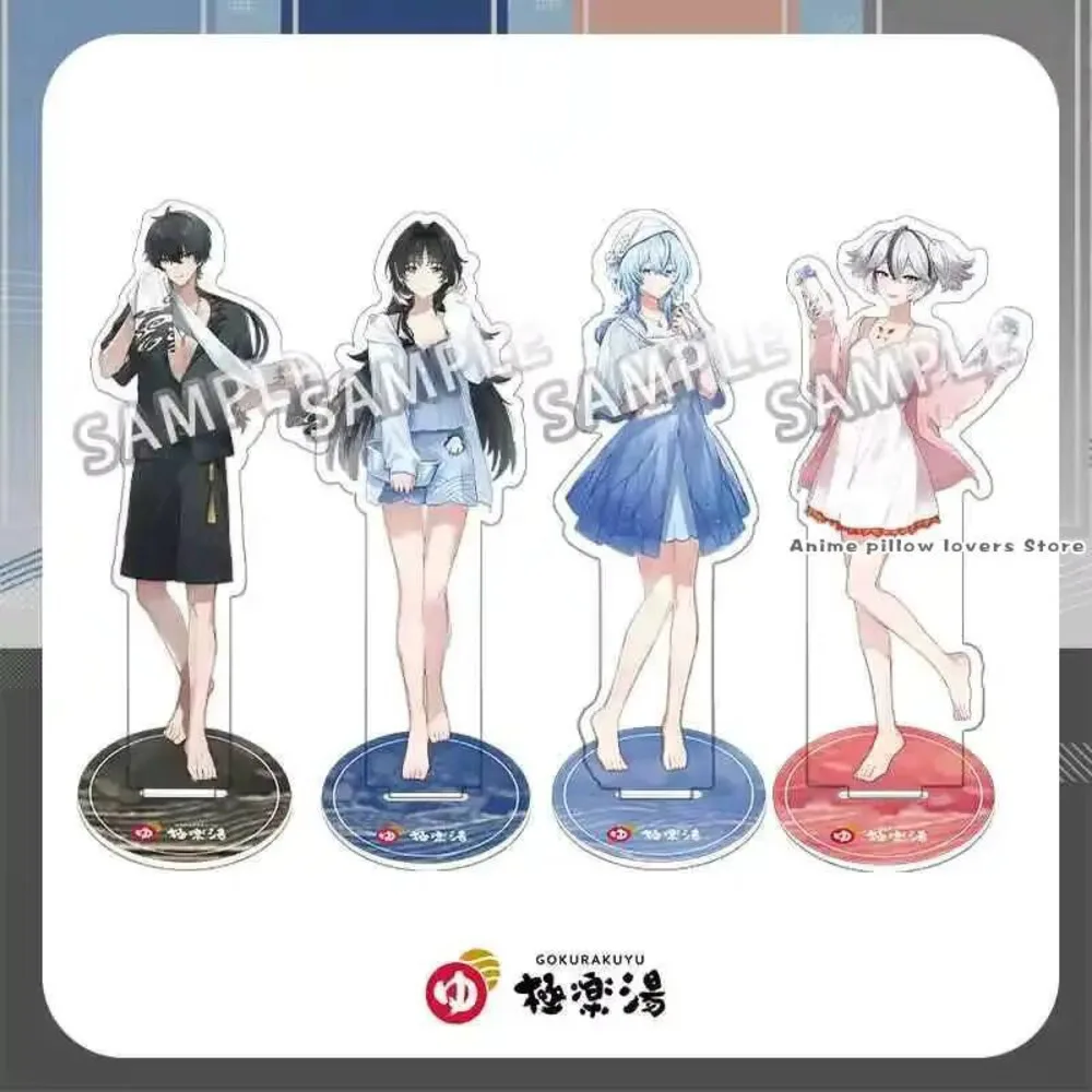 

Игра Wuthering Waves Camellya Rover Yangyang The Shorekeeper Hot Spring Yukata акриловая фигурка-подставка модель косплей декор для рабочего стола