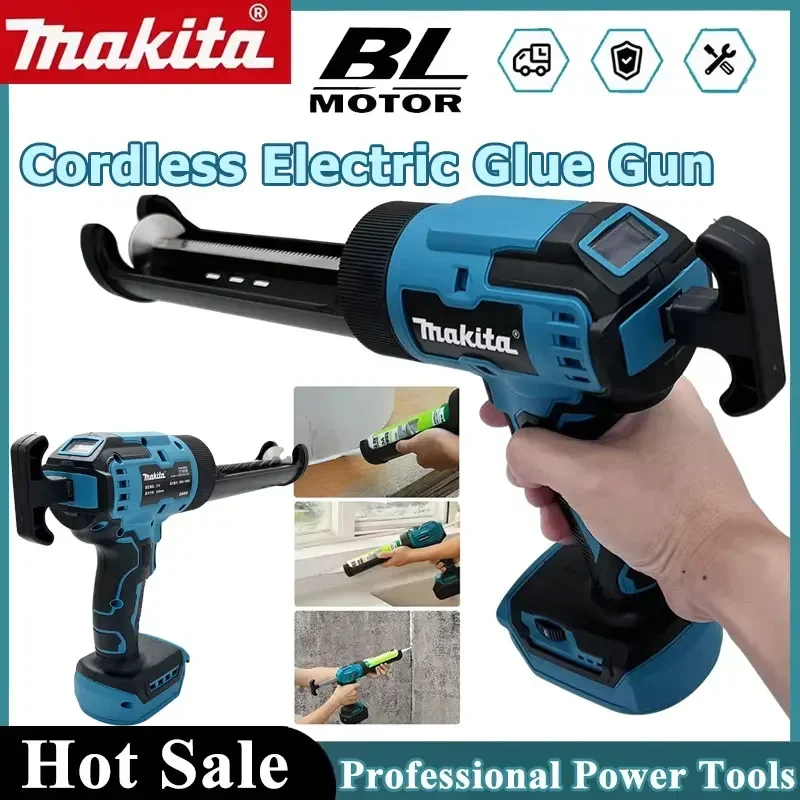 Makita Wireless Glass Windows Electric Glass Glue Gun Cement Glass Adhesive Glue Seal Sealant Filling Sewing Gun