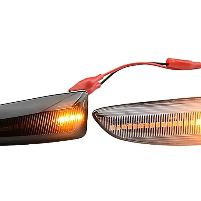 For Opel Vauxhall Astra J K Crossland X Insignia B Zafira Car Marker Lights Dynamic LED Turn Signal
