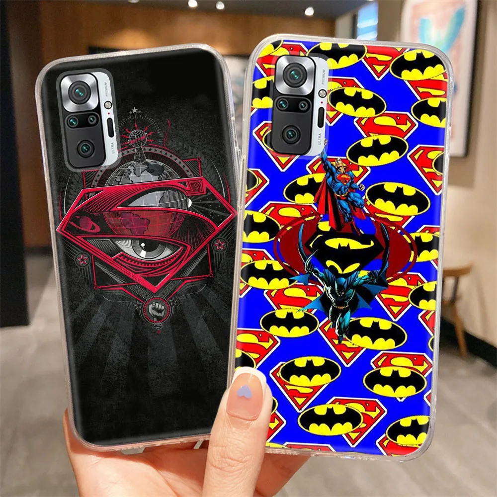 G-21 Superman Transparent Case for Tecno Camon POP GO 4 air 5p 5 15 16 17 17P 18 18i 18P 18T LTE 19 Pro Premier