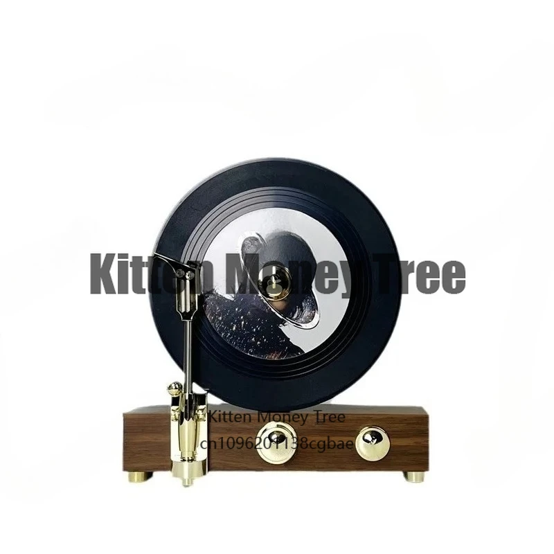 モダンライトラグジュアリー縦型レトロ蓄音機レコードプレーヤーモデルオーナメントヴィラモデルルームデコレーション