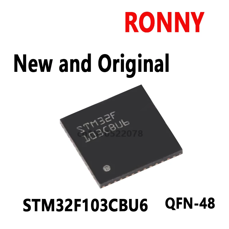 

10PCS New and Original STM32F 103CBU6 QFN-48 STM32F103CBU6