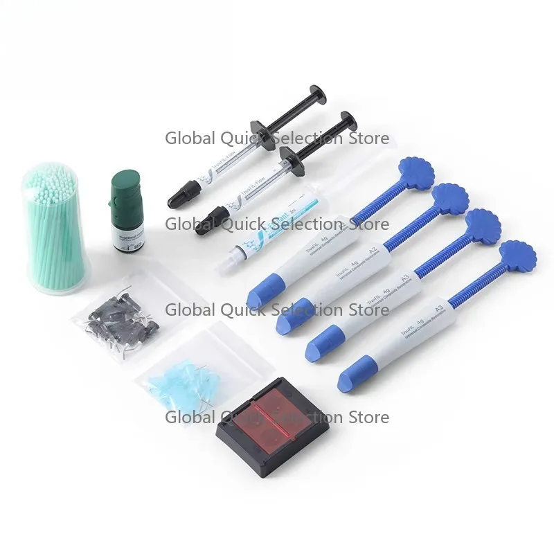 Hot Sale TrusFIL All in One D-ental Restorative System Kit for Anterior Posterior Core Splinting Inlay Onlay Veneer restoration
