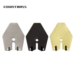 Countbass 20pcs Switch Blades Chatter Blades Stainless Steel Shakee Jig Dancer Blades Fishing Lures Components