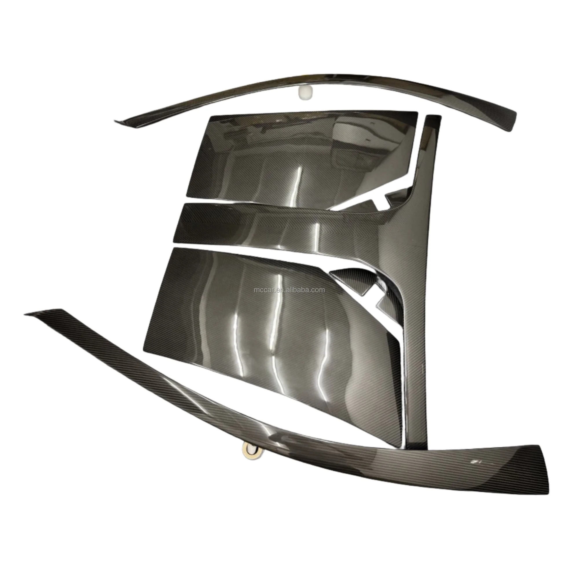 

Aerodynamic Dry Carbon Fiber Custom-Fit Roof Cover For McLaren 720s Decorative Cover