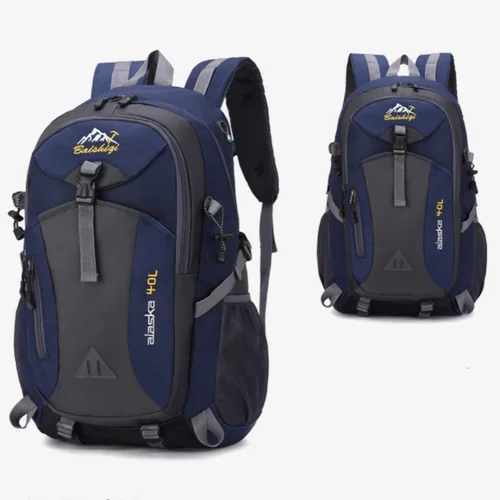 Imagen 1 del producto Mochila multifuncional, mochila deportiva transpirable para senderismo, mochila de gran capacidad de poliéster para senderismo, ciclismo y gimnasio