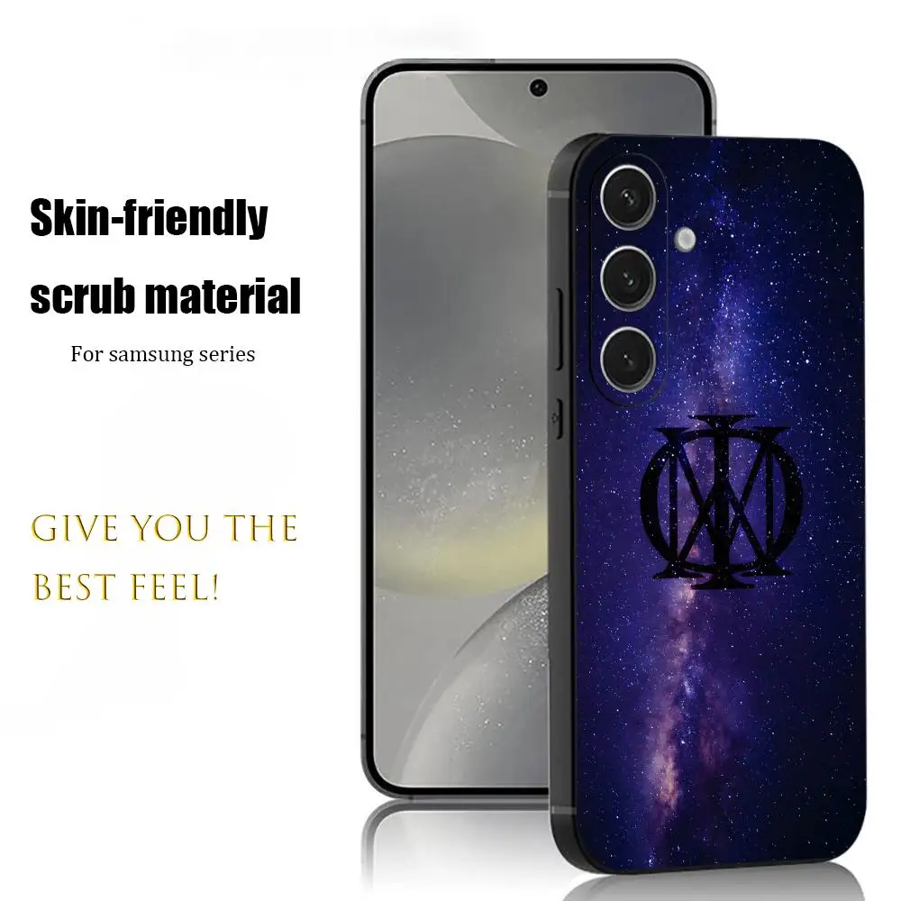Cool Dream Theater Band Phone Case For Samsung Galaxy S26 S25 S24 S23 S22 S21 Plus Ultra Note20 Soft Black