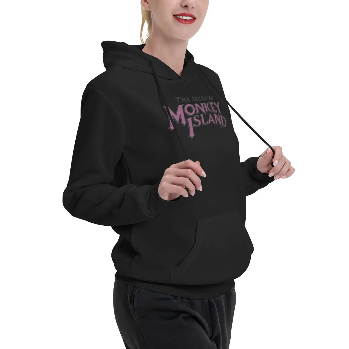 سر جزيرة القرد هوديس Harajuku البلوز الخريف الشتاء الرجال النساء زوجين البلوز كم طويل بلايز