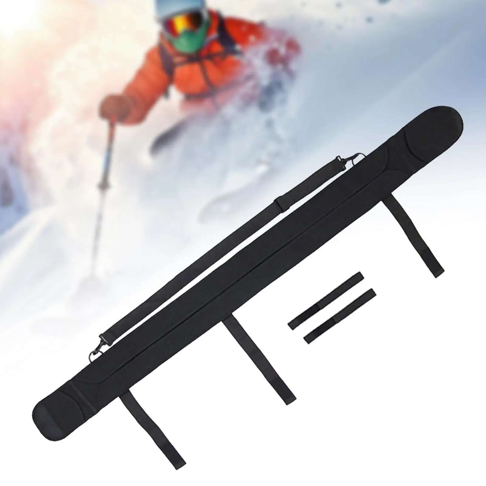 Soft Snowboard Pouch Cloth Travel Bag Backpack Waterproof Sports Carrier for Ski Equipment Winter Use