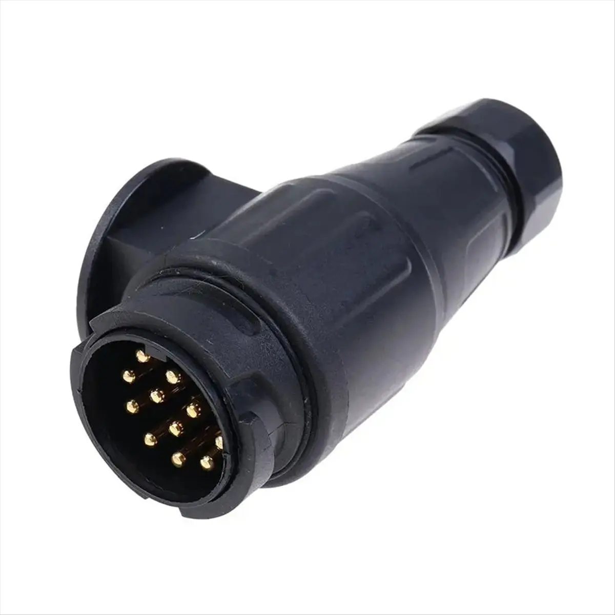 Special Offer-12V 13 Pin Trailer Plug Waterproof Trailer 13 Pole Plastic Electrical Connector Wiring Connector Adapter Trailer T