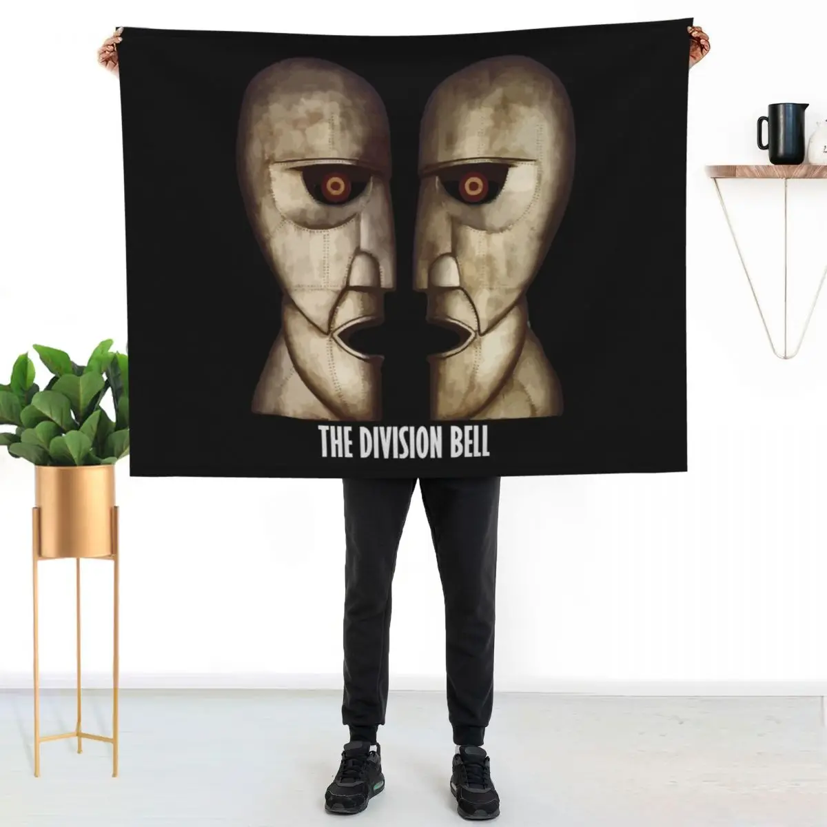 The Division Bell Throw Blanket Camping Winter beds manga Thermal Plaid on the sofa warm for winter Blankets