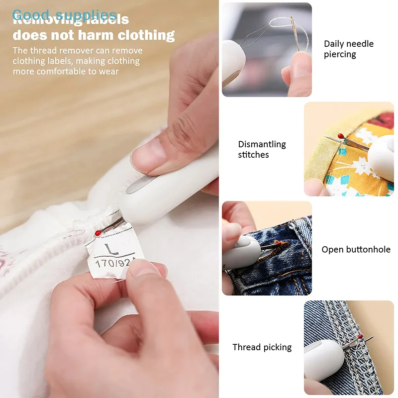 2 in 1 바늘 꿰매개, 재봉 봉제용 실 제거기 및 - Seam Ripper Tool 리뷰 및 가격