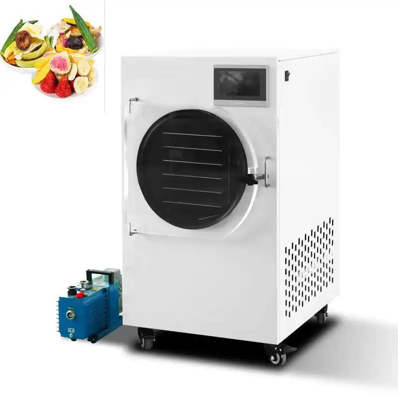 Liofilizador 1-8kg Liofilización de frutas al vacío Hines secas Mini liofilizador de verduras Secador congelador de alimentos