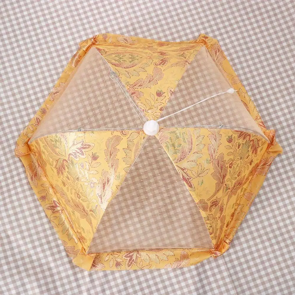 Stain Proof Insect-proof Dish Tent Dining Table Lace Fabric Anti Mosquito Food Cover Table Cover Kitchen Gadgets Food Lid