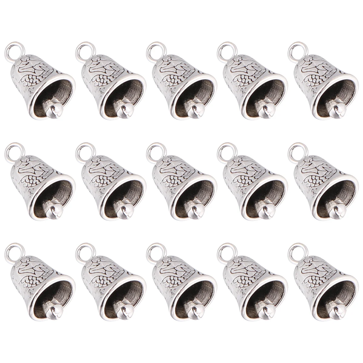 Kardinaal Decor Mini Bells Rammelaar Indoor Kerstversiering Jingle voor Ambachten Baby