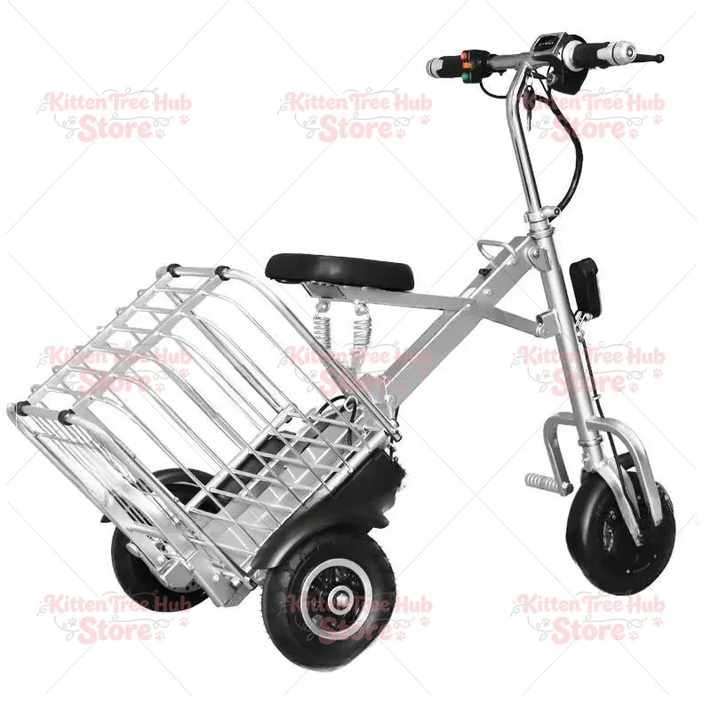 portable small three-wheeled scooter