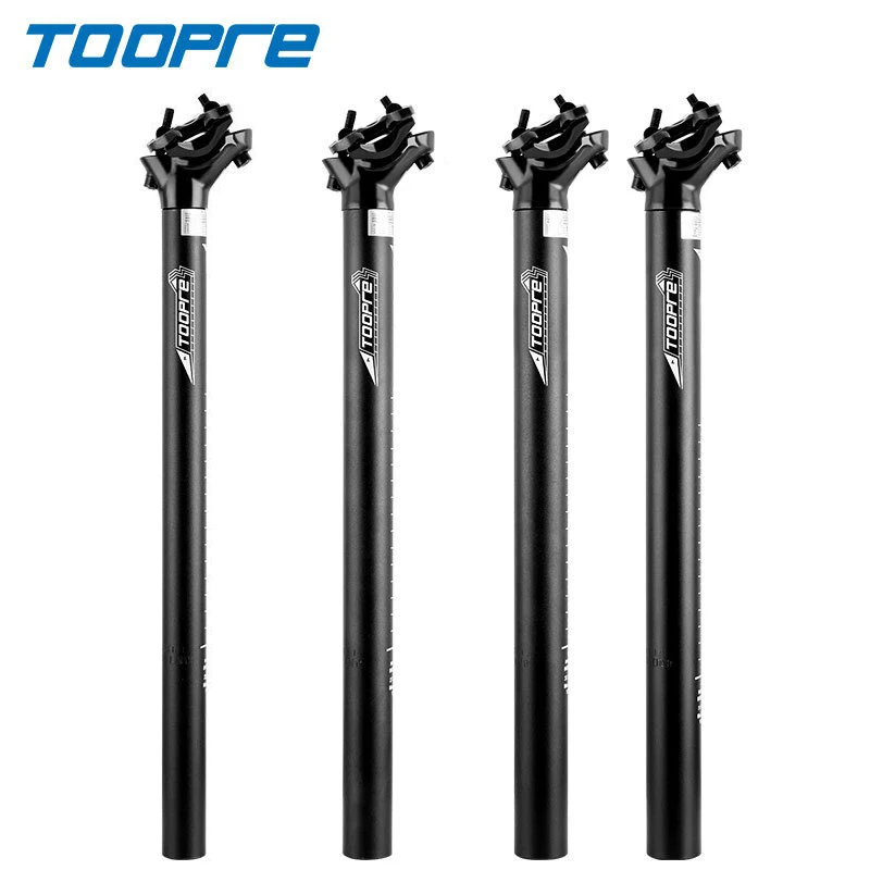 Mountain Bike Seat Tube Aluminum Alloy Bicycle Seat Post 27.2mm /31.6mm x 400mm Bicycle Cycling Accessories