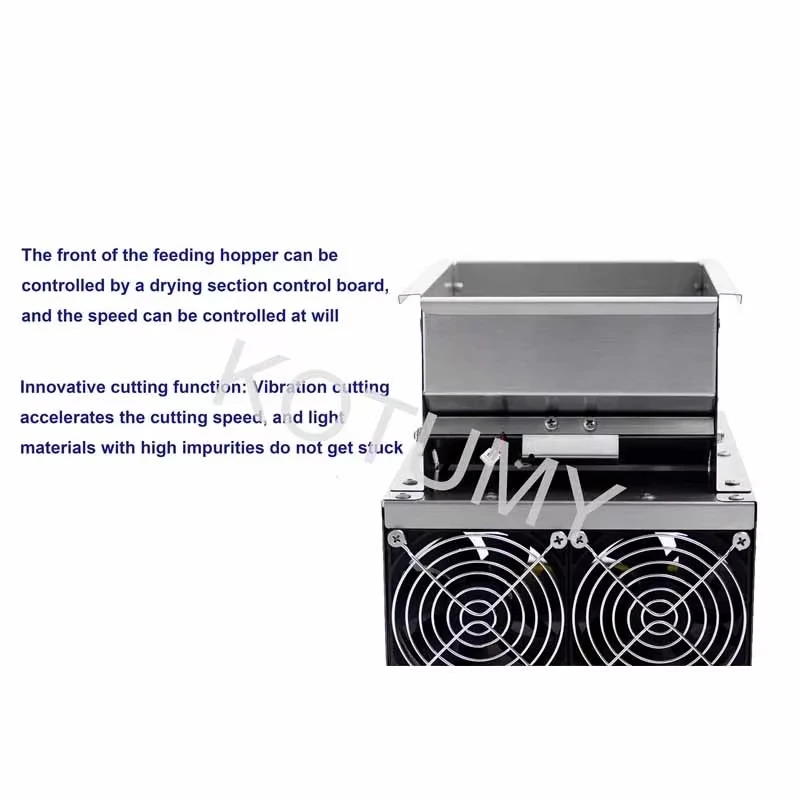 Rice Husk Separator Rice Husk Separator Bird Food Shell Blowing Machine Electric Grain Shell Blower Winnowing Machine