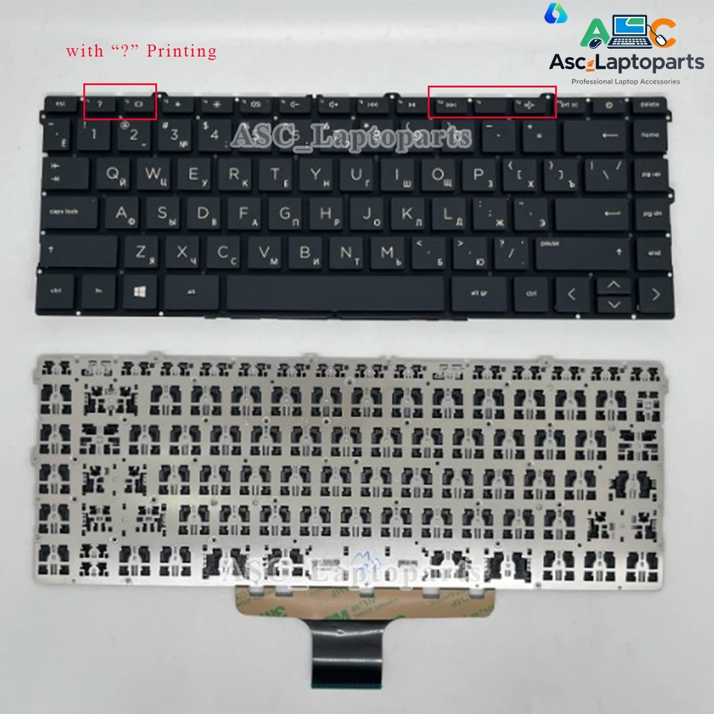 New Russian RU Keyboard for HP Pavilion 13-BB 14-DW 14-DV 14-DY 14-EC 14-EE 14-EK 14-EM 14-EP 15-EW 15T-EY , 240 245 G10 BACKLIT