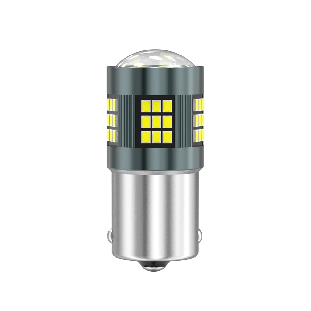 2 pçs t20 7440 w21w lâmpada led 7443 w21/5w luz de sinal volta 3014 chips auto led luz sinal cauda