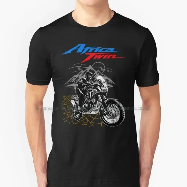 

Africa Twin Crf1000l T Shirt Motorcycles Big Trail Moto Motorbike Adventure Bikers Motoarte Motorsport Tie Dye 2024
