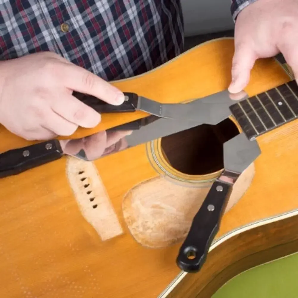 

Wooden Guitar Repair Disassembly Flat Shovel Neck Bridge Disassembly Shovel Tool