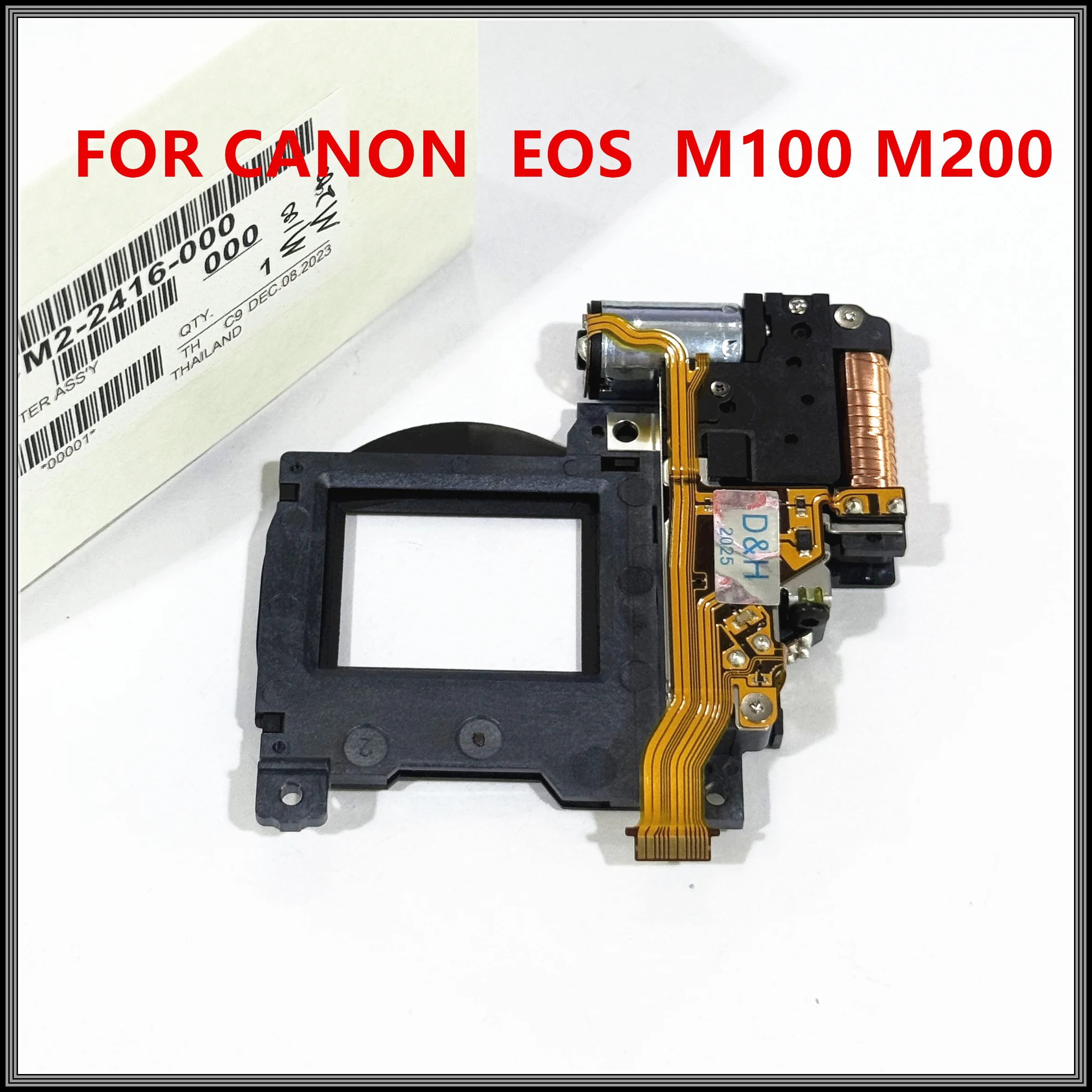 

Новые запасные части в сборе затвора для камеры Canon EOS M100 M200