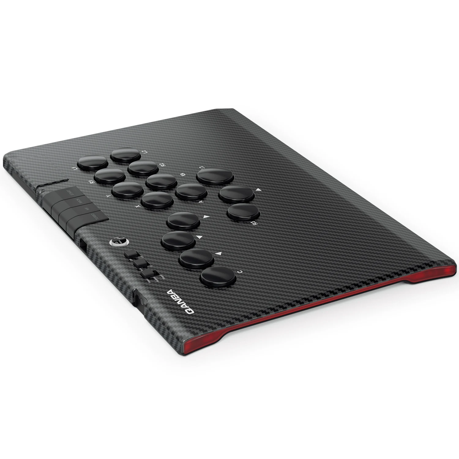 Qanba Ruby Leverless Arcade Super Bezprzewodowy Kontroler Arcade 2.4G Połączenie Bezprzewodowe Torba do Przechowywania dla Androida PC Steam — zdjęcie produktu 5