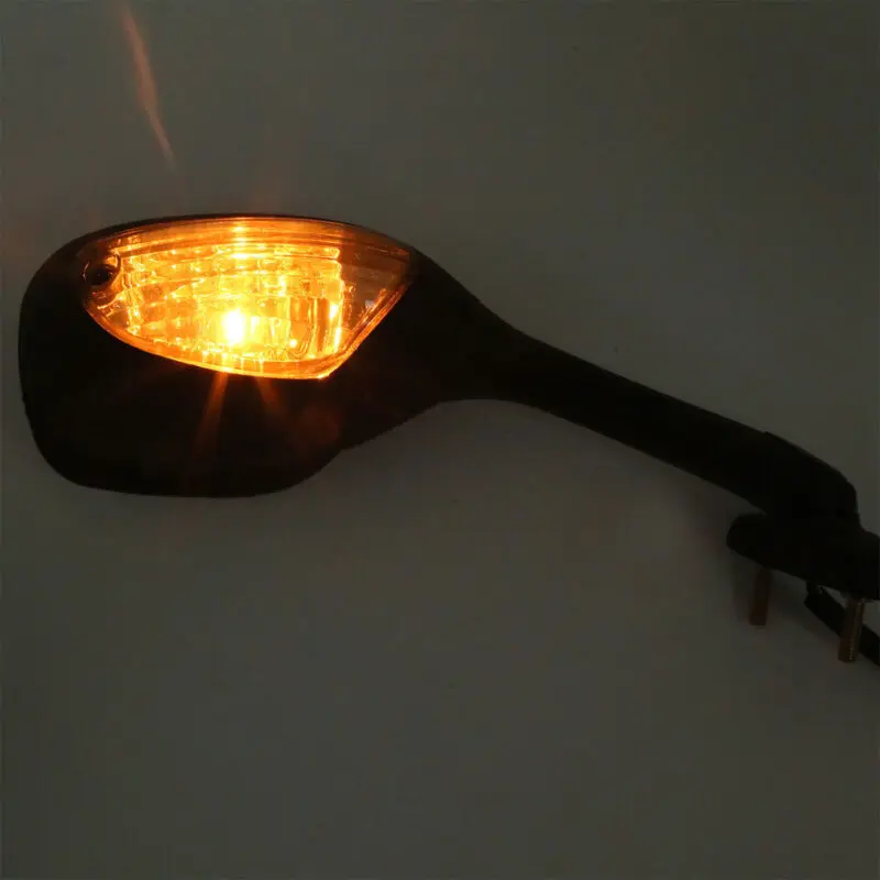 Rearview Mirrors w/ Turn Signal Fit For Suzuki GSXR 1000 GSXR600 GSX-R 750 06-24