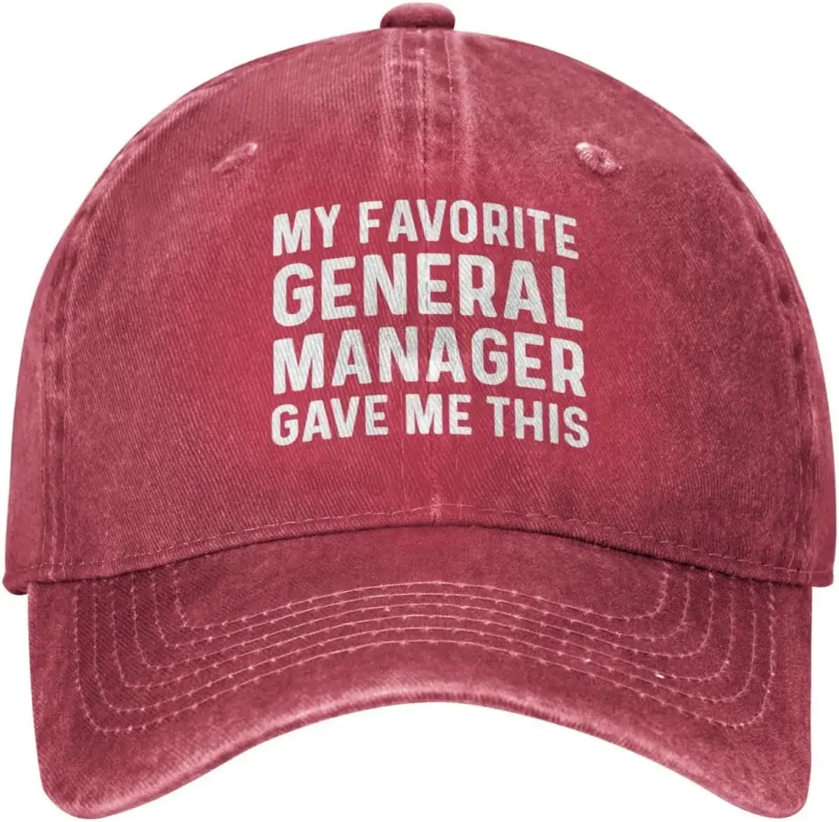 

My Favorite General Manager Gave Me This Hat Women Baseball Cap with Design Hat