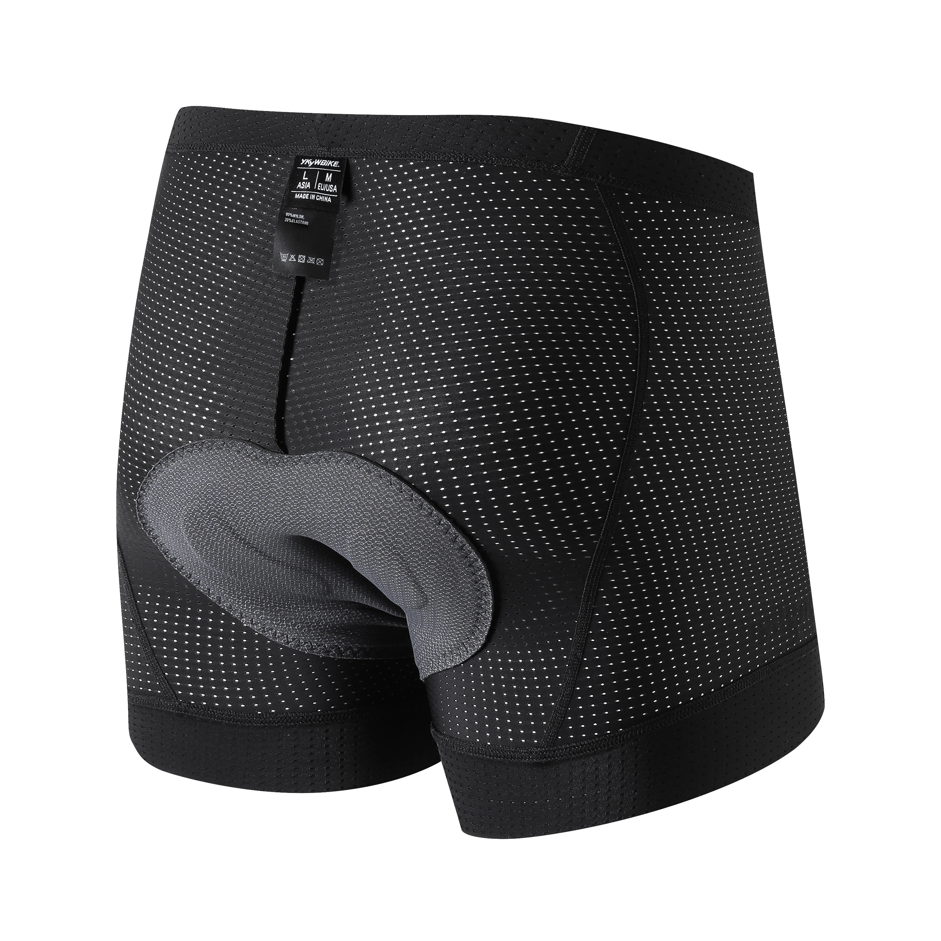 YKYWBIKE Unisex Cycling Underwear 200kg/m³ Sponge Padding Road Bike Shorts Liner Bicycle MTB Underwear Under Shorts - Image 4