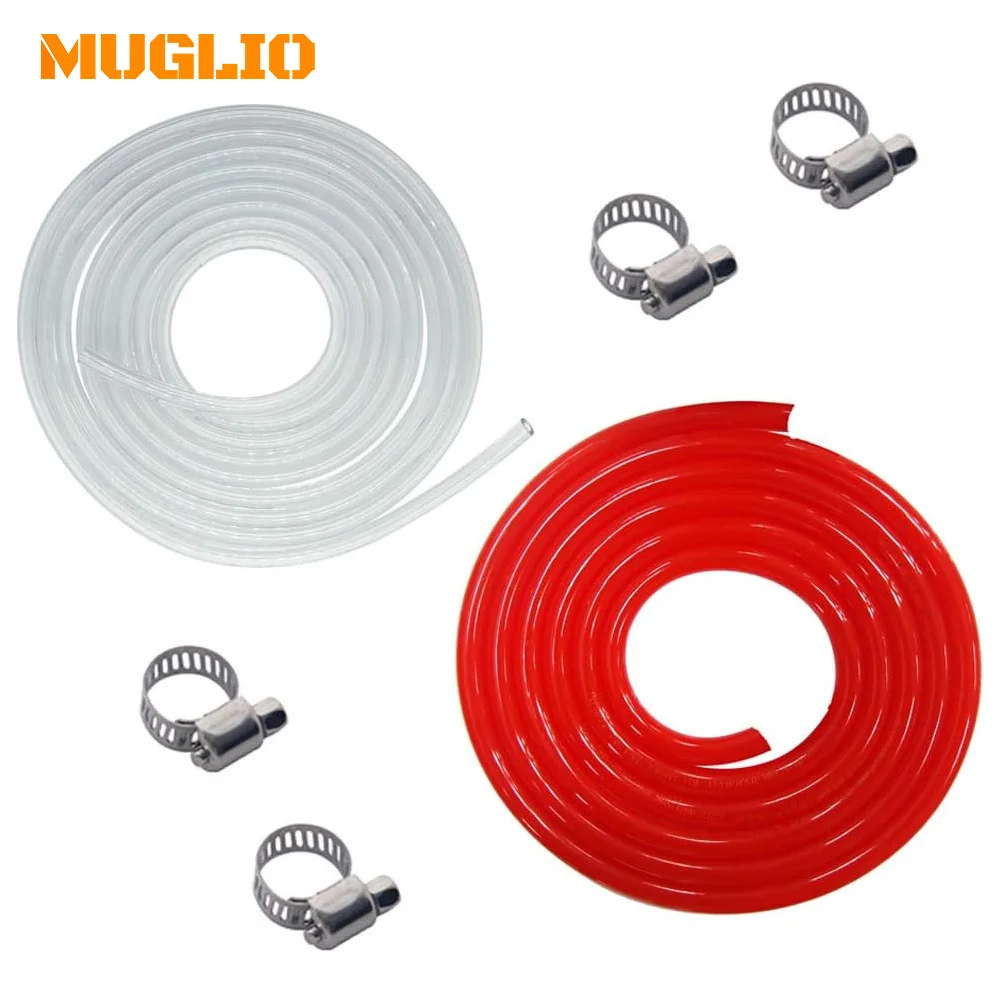 

Kegerator Co2 Gas Line Beer Tube 10ft Gas Hose + 10ft Beer Line With Hose Clamp For Home Brewing Beer Tower Beer Keg