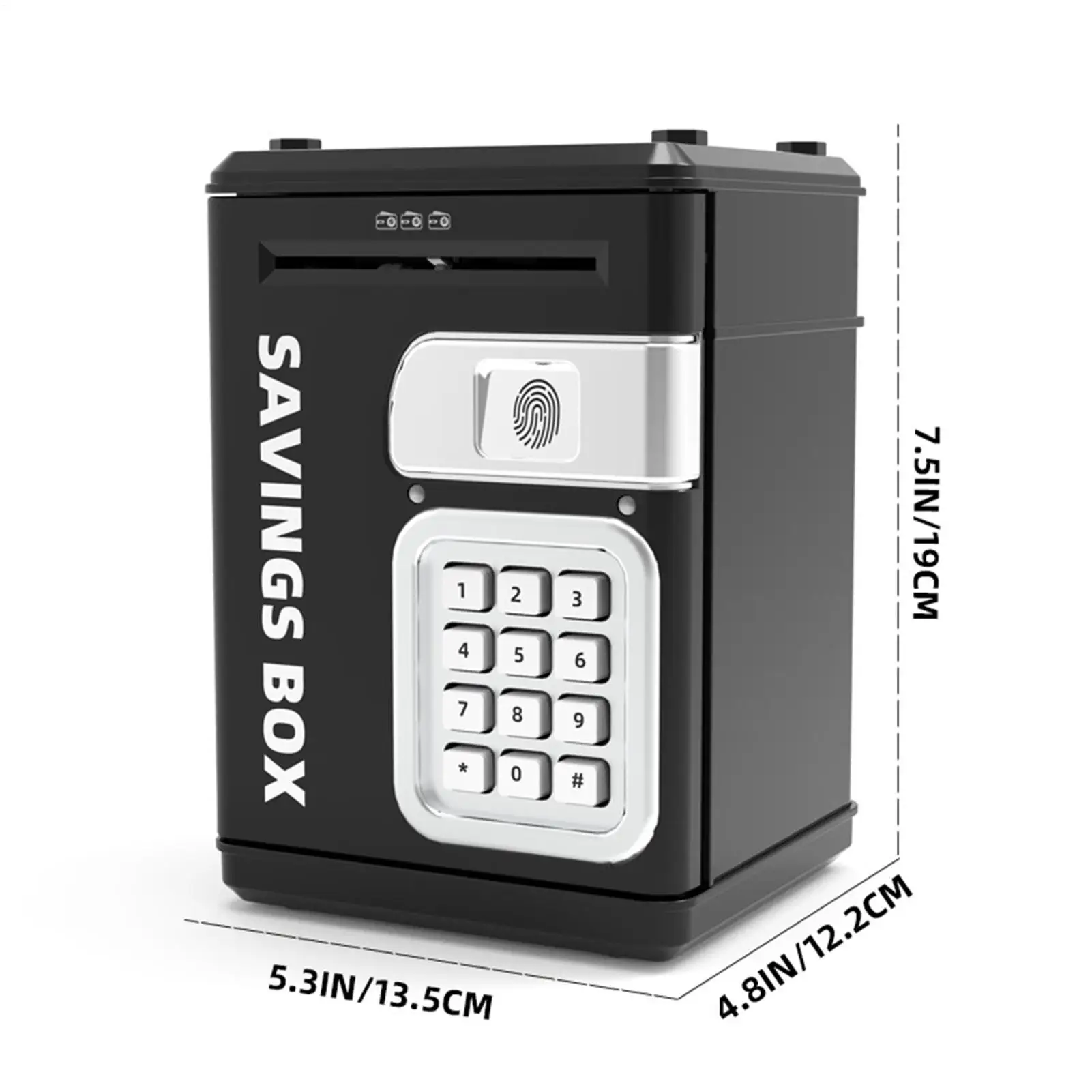 Caja fuerte para dinero para niños, caja de efectivo electrónica, juguete de ahorro con contraseña para jóvenes y adultos, juego de simulación, educación financiera