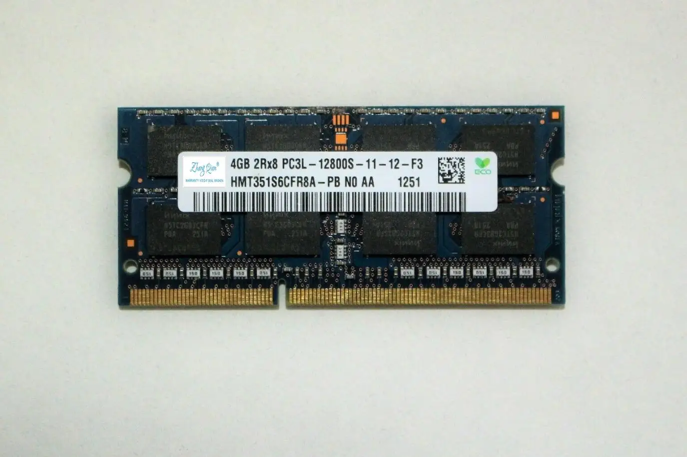 Per 4G 2 rx8 PC3L-12800S 1600 HMT351S6CFR8A-PB