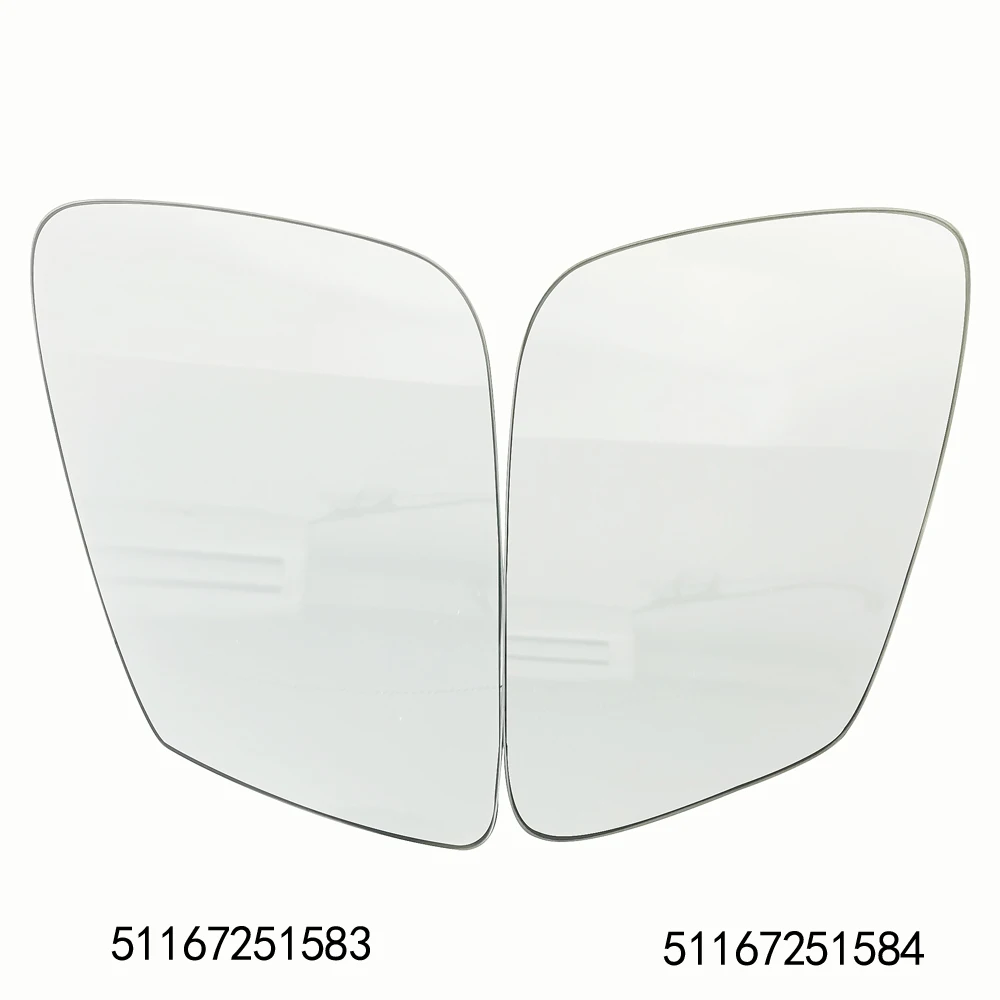 Reversing mirror lens For BMW 7-Series 2011-2015 5-Series 2012-2017 6-Series 2011-2015 51167251583 51167251584