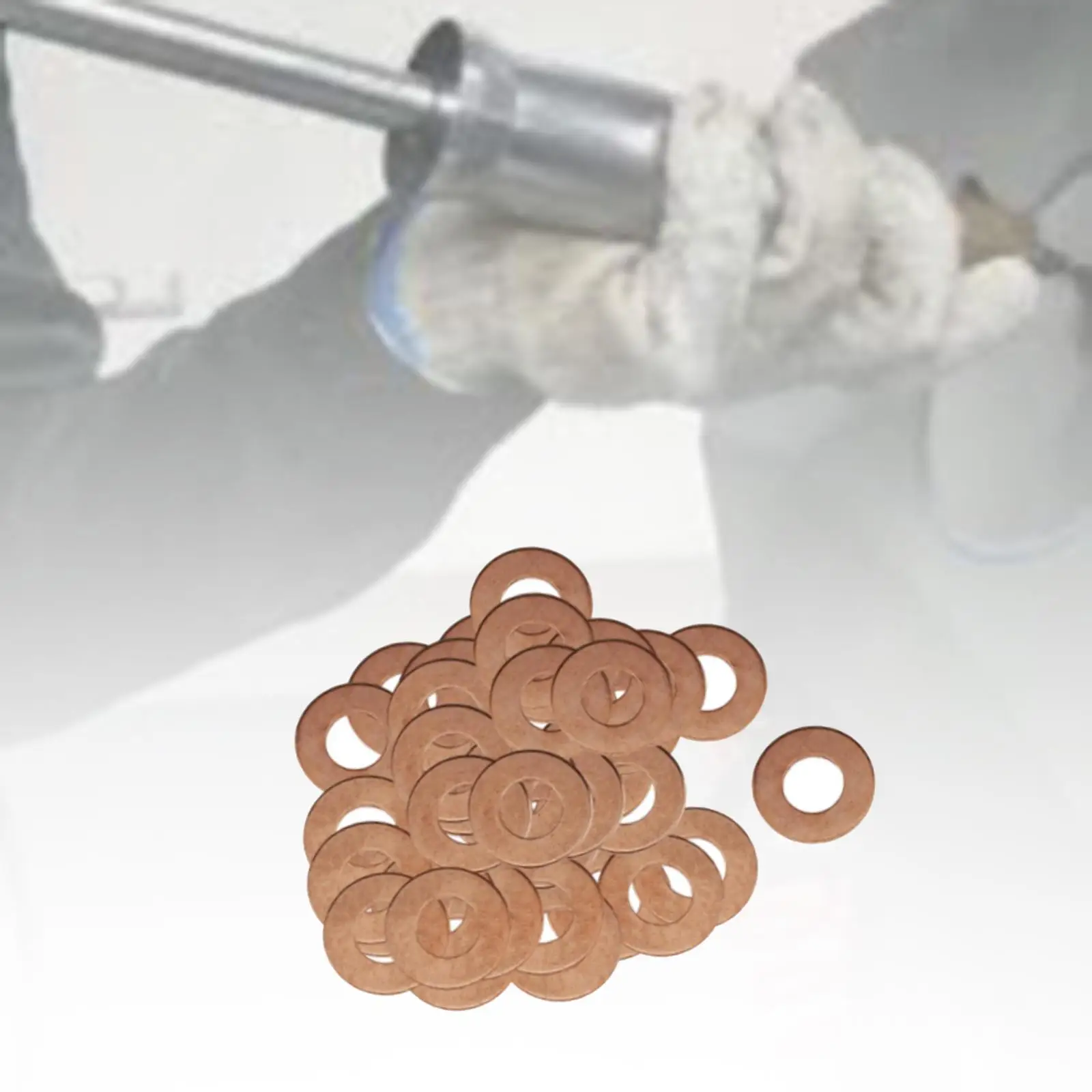 

100 шт., кольца для съемника вмятин, круглые шайбы, шайбы для вытягивания панели кузова автомобиля для аппарата точечной сварки, автомобильный аппарат для точечной сварки