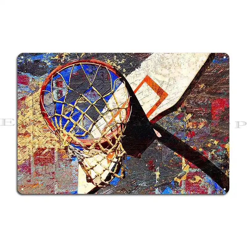 Basketball Art 65 Metal Plaque Poster Painting Classic Kitchen Designing Cinema Tin Sign Poster