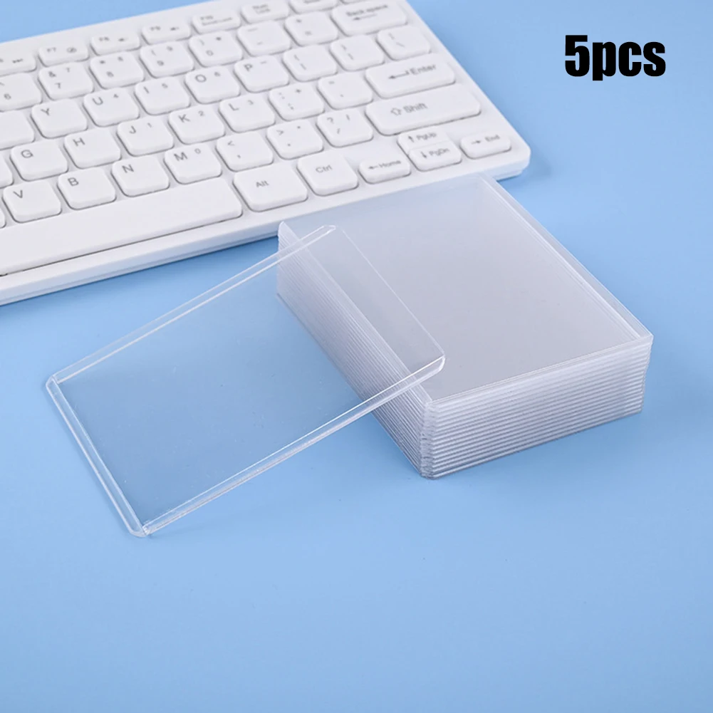 

High Quality Card Holder Sleeves Sleeves Football PVC Top Loader 3*4 Inches 5/10/25pcs Basketball Card Board Game