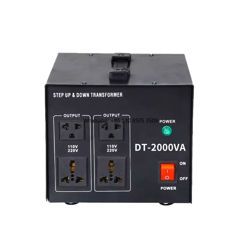 DT-3000W Single-Phase Voltage Converter 110V 220V Step-Up Transformer 220V 110V Step-Down Transformer Household Appliances