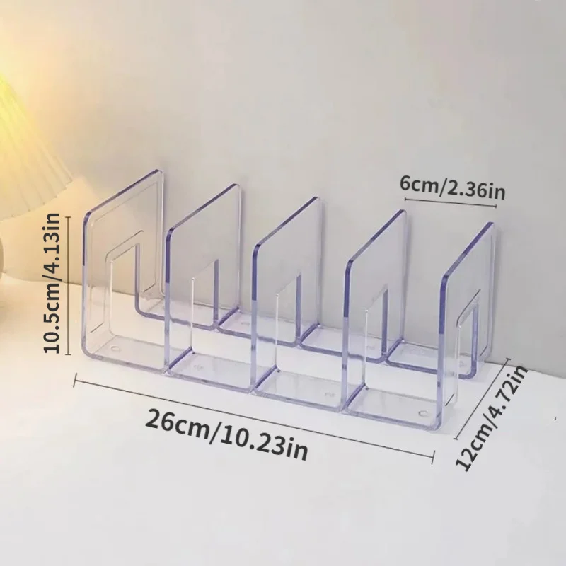 Clear Acrylic Handbag Organizer with Customizable Dividers-Transparent Modular Shelf for Closet & Display,Portable Plastic Desig