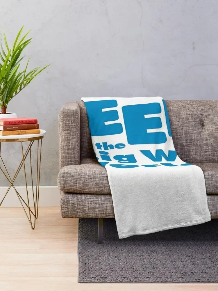 Peep and the Big Wide World Throw Blanket Soft Big Summer Blankets For Sofas Heavy Blankets