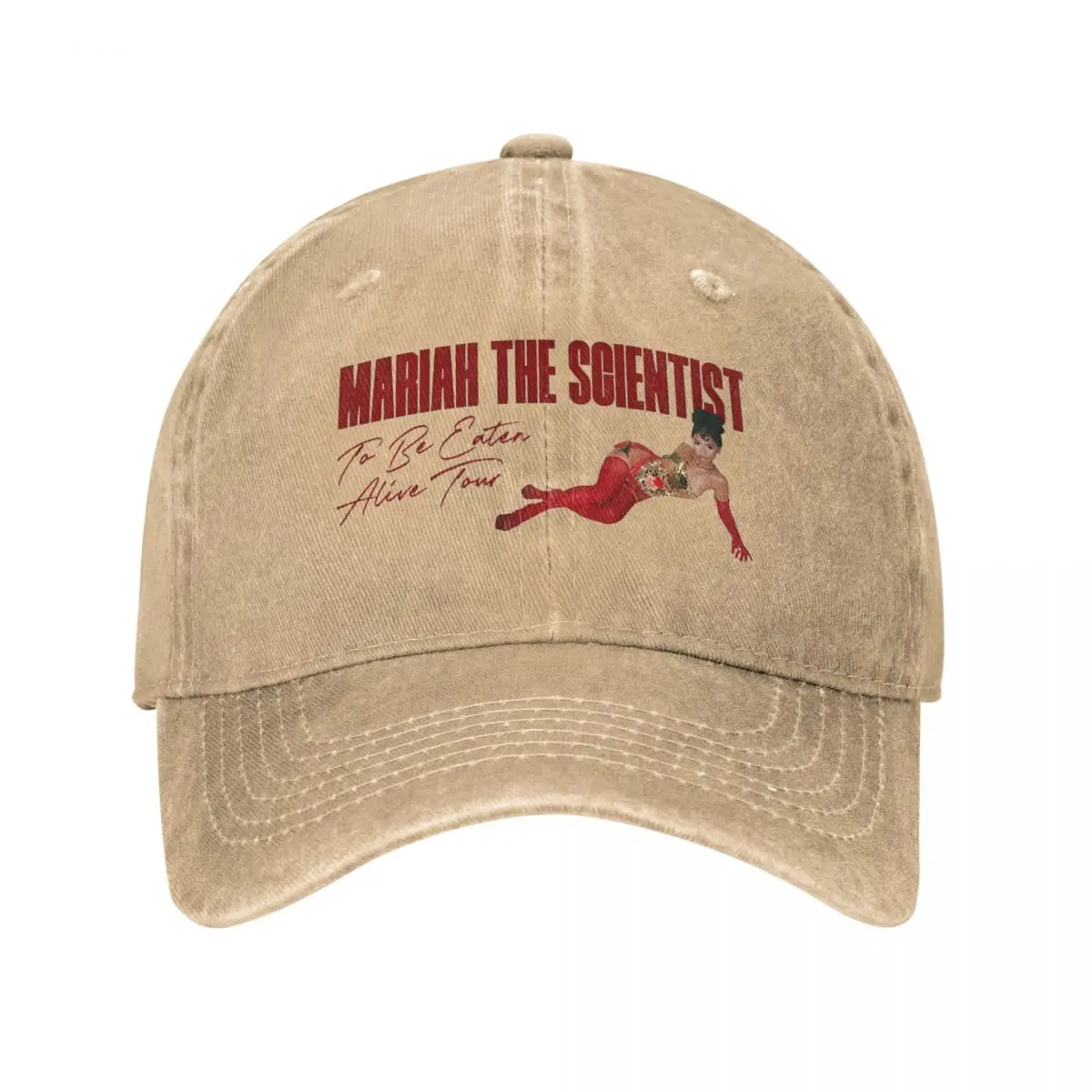 Baseball Cap Mariah The Scientist 2024 Tour Stuff Unisex Vintage Distressed Washed To Be Eaten Alive Merch Casquette Dad Hat