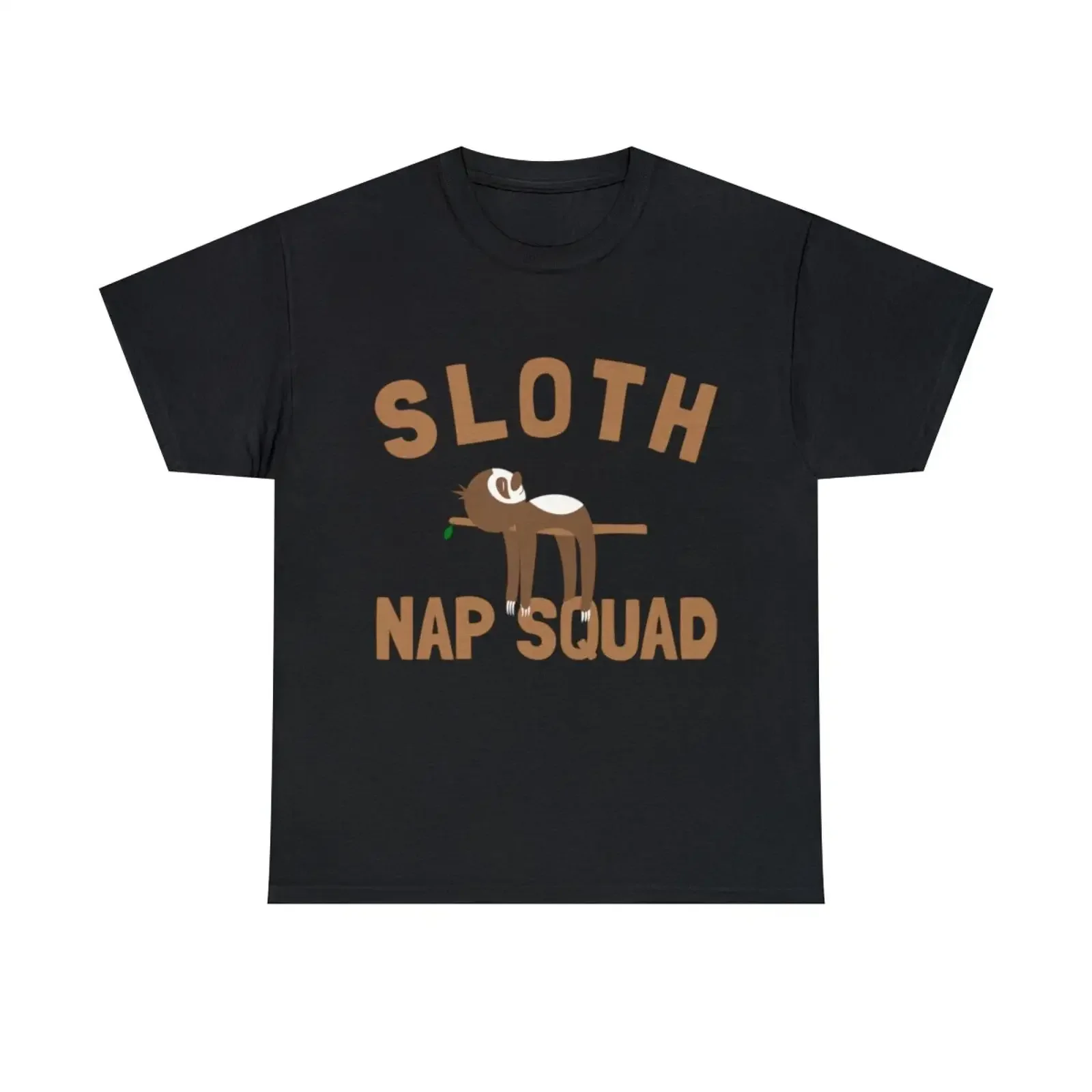 Sloth Nap Squad T Shirt S 5XL vintage Washed homme Stretched designer clothes Comfortable Top For Everyday Wear Breathable