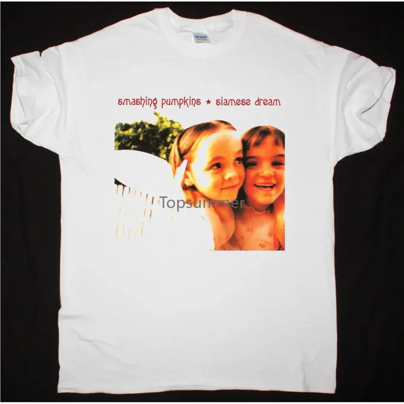 The Smashing Pumpkins Siamese Dream White T Shirt Zwan Billy Corgan Pixies Bush Men Print Cotton O Neck T-Shirts Top Tee