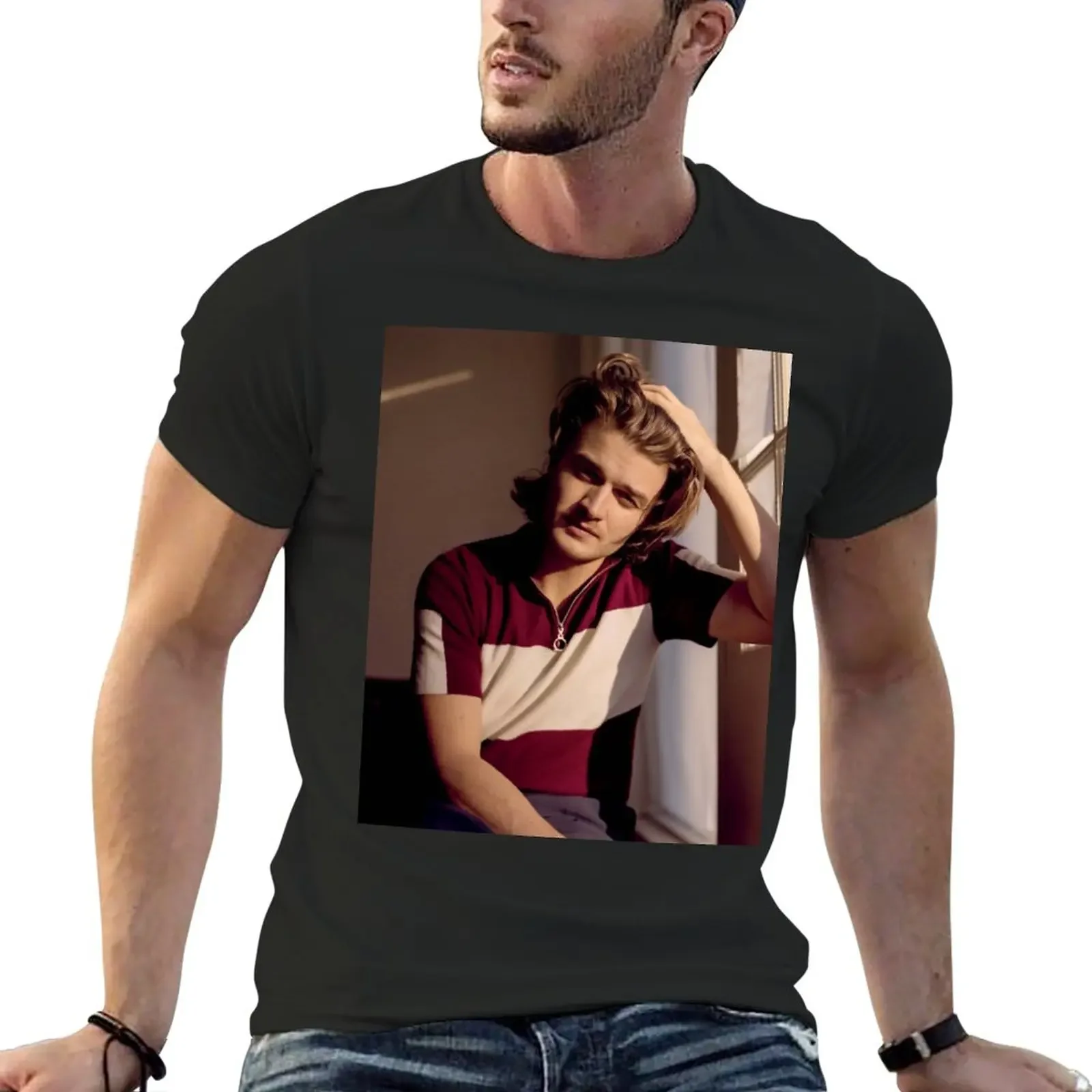 Joe Keery T-Shirt sublime kawaii clothes mens t shirts casual stylish tshirts for mens designer clothing mens designer outfits