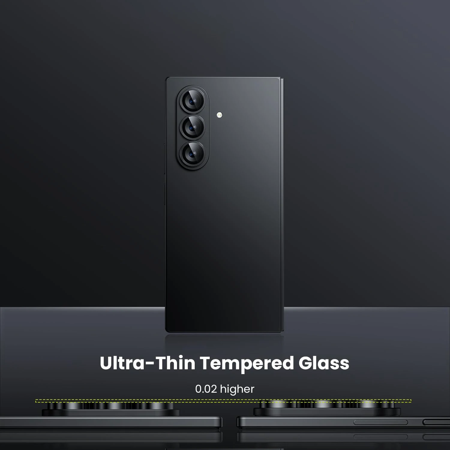 أفلام عدسة الكاميرا المعدنية والزجاجية لهاتف سامسونج جالاكسي Z Fold 7 الفردية سبيكة معدنية حلقة الزجاج المقسى واقيات الكاميرا لـ Fold7 #5