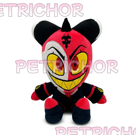 Hazbin hotel helluva chefe brinquedo de pelúcia anime loona blitzo stickie stoles millie moxxie dos desenhos animados peluche boneca macio brinquedo de pelúcia