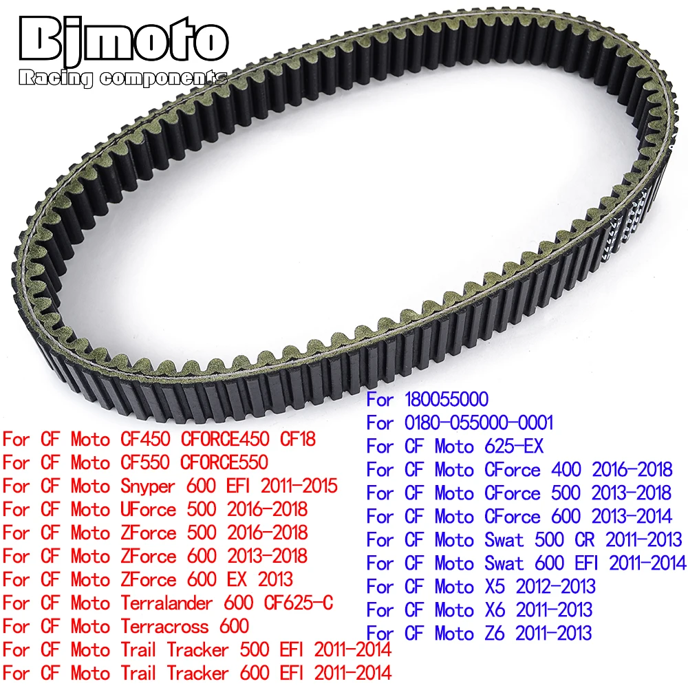 

Drive Belt For CF Moto Terralander Terracross 600 CF625-C 625-EX CForce Swat Trail Tracker 400 500 600 CR EFI X5 X6 Z6