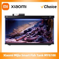 Xiaomi Mijia Smart Fish Tank 20L Work With Mijia APP Mobile controlled remote feeding Smart Lighting System Light Aquarium